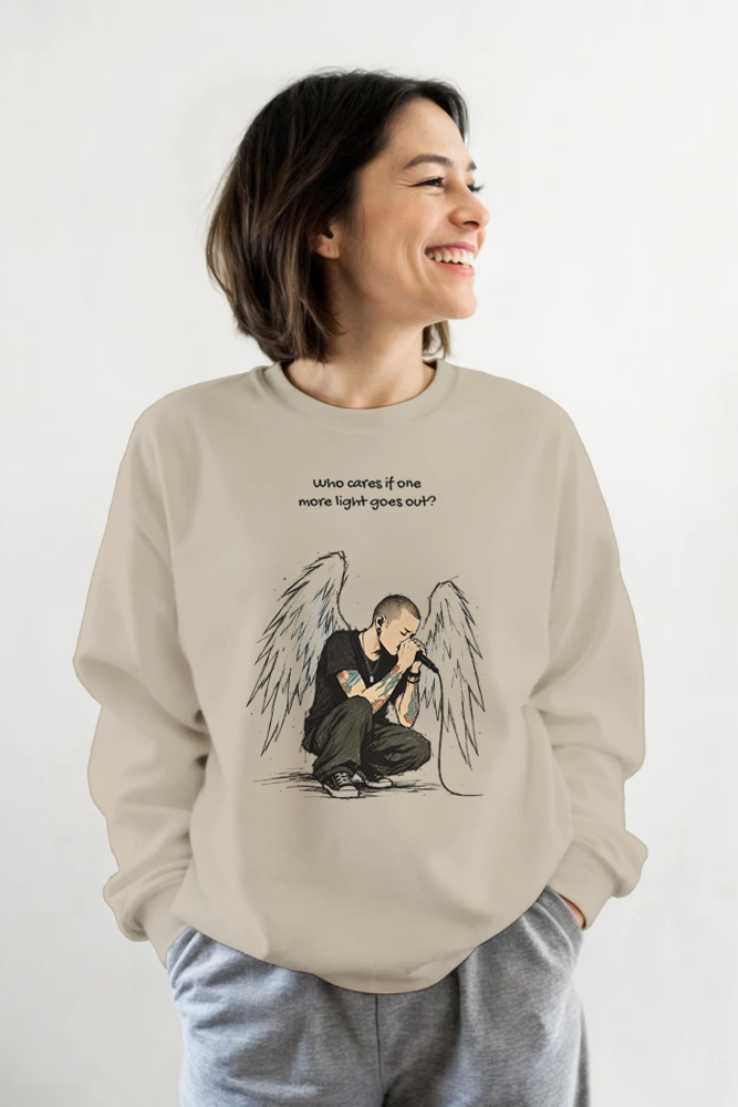 Chester Bennington Angel "Well I do" (Two Sided Print)