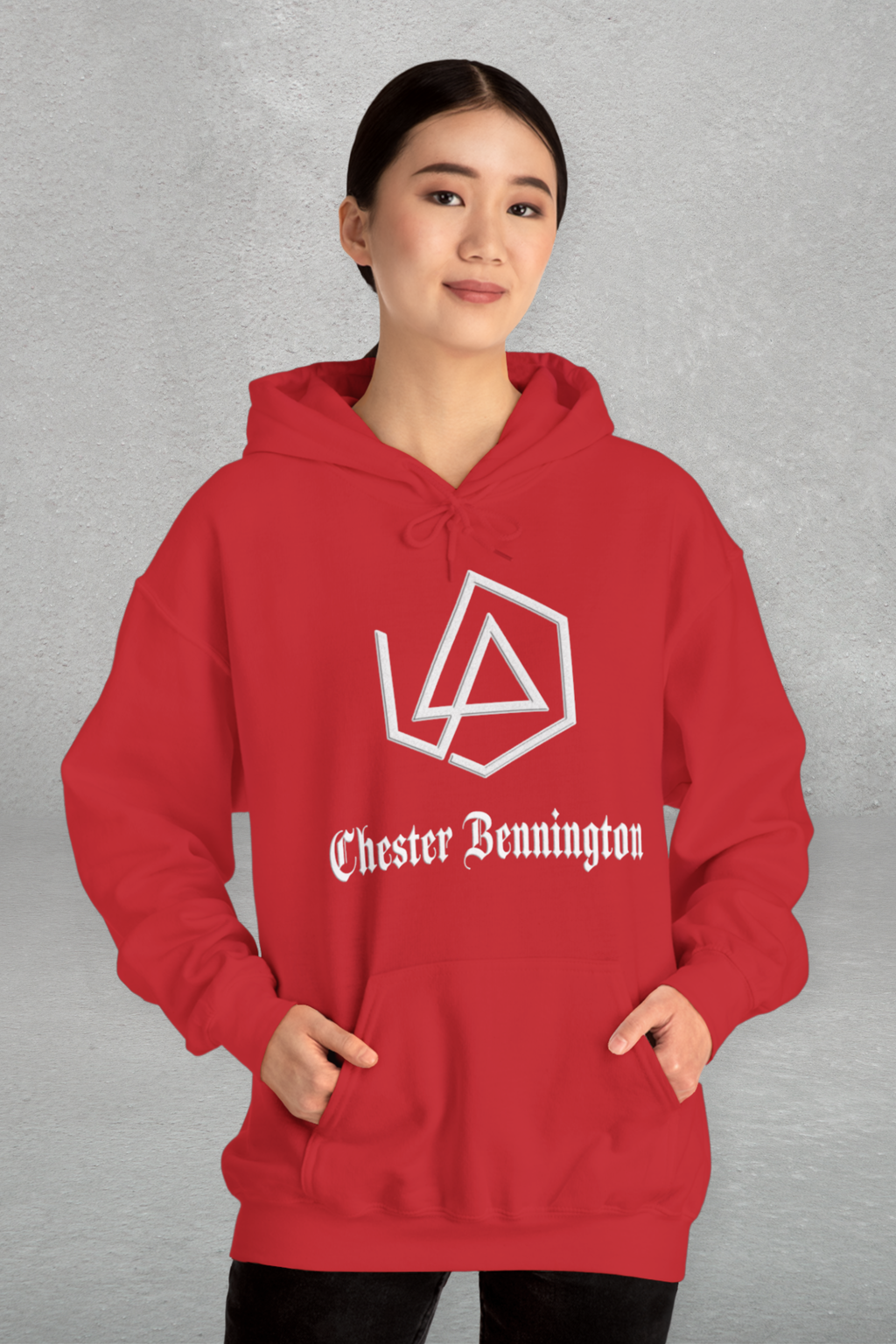 Chester Bennington Red Hoodie