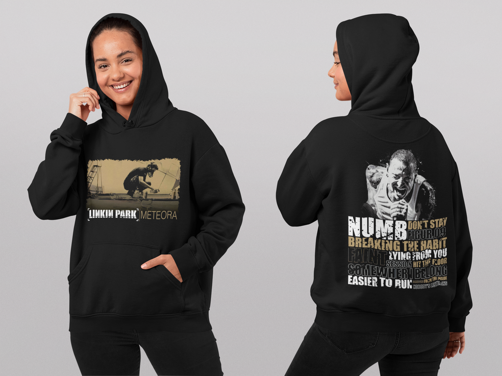 Meteora x Chester Bennington Linkin Park Tribute Black Hoodie
