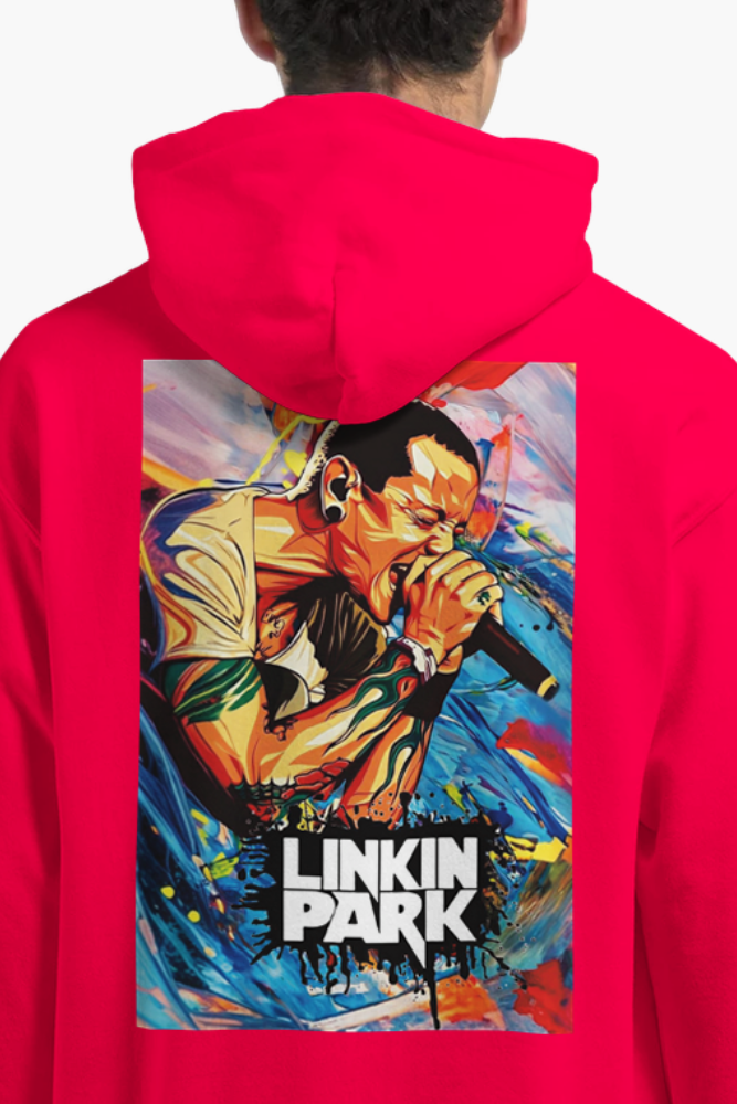 Chester Bennington Red Hoodie