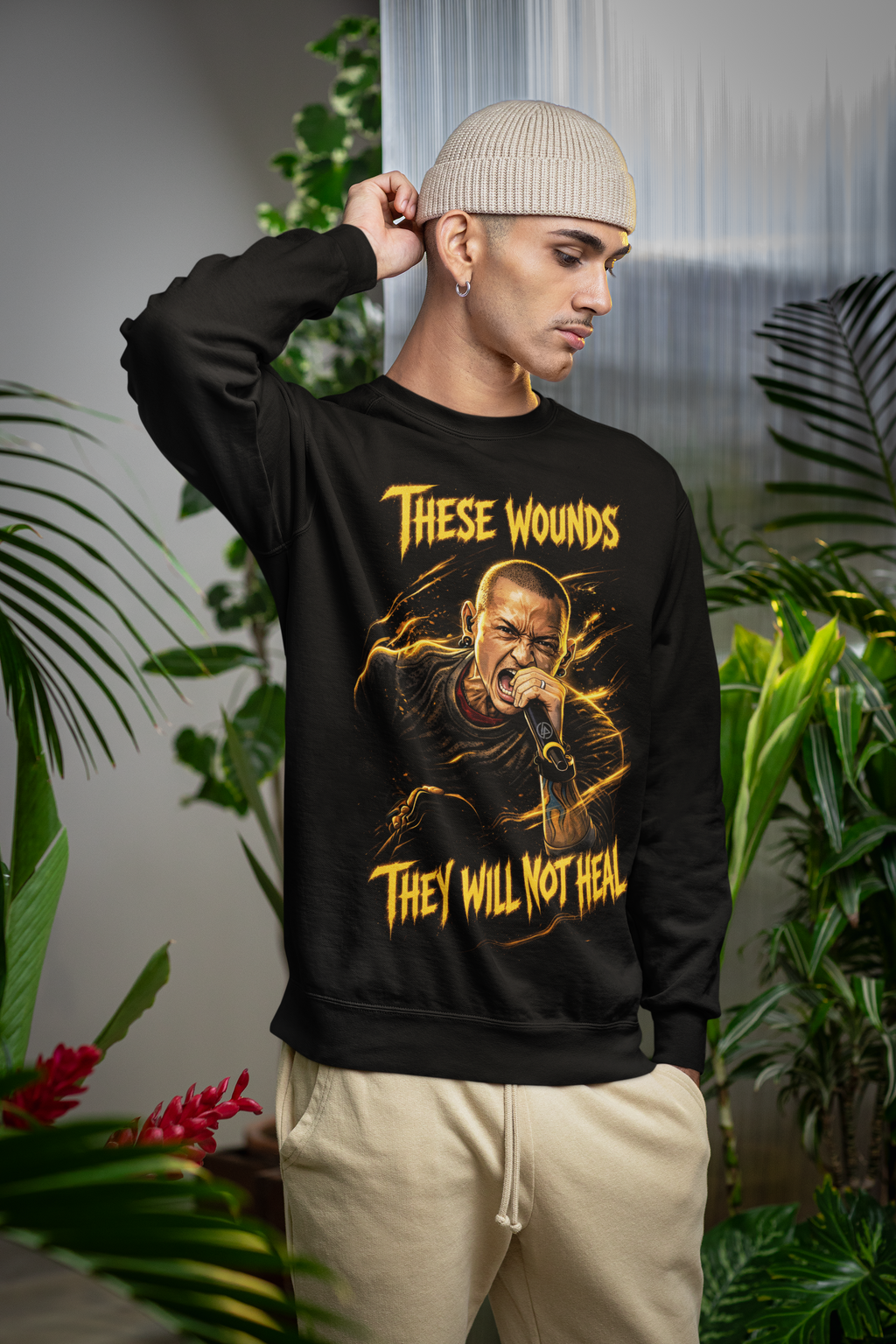 Chester Crawling "These Wounds Will Not Heal"