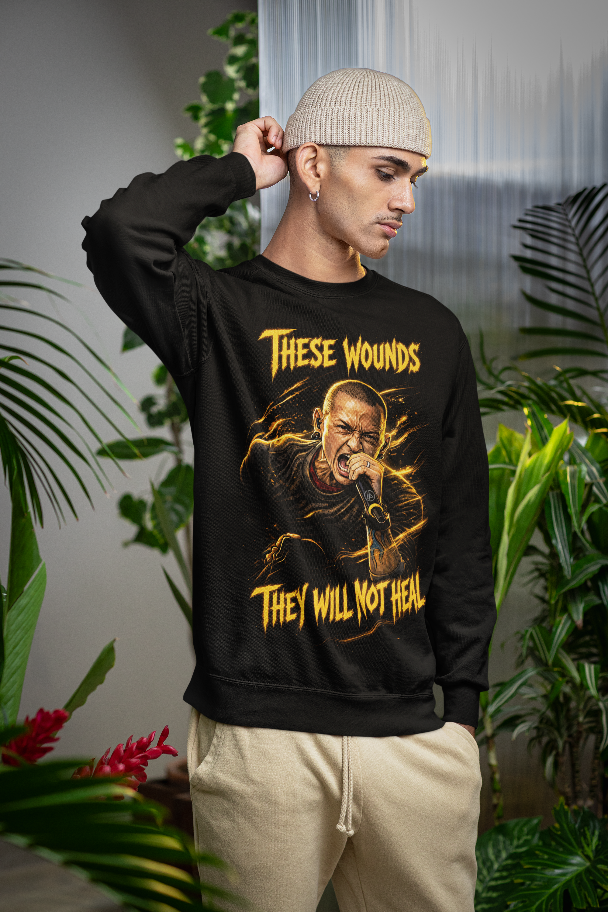 Chester Crawling "These Wounds Will Not Heal"