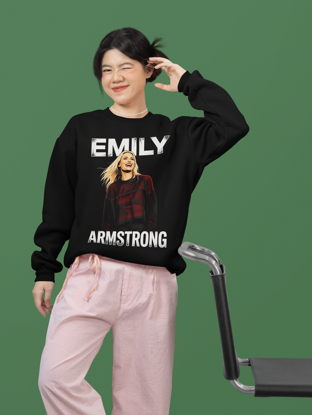 Emily Armstrong Cheerful