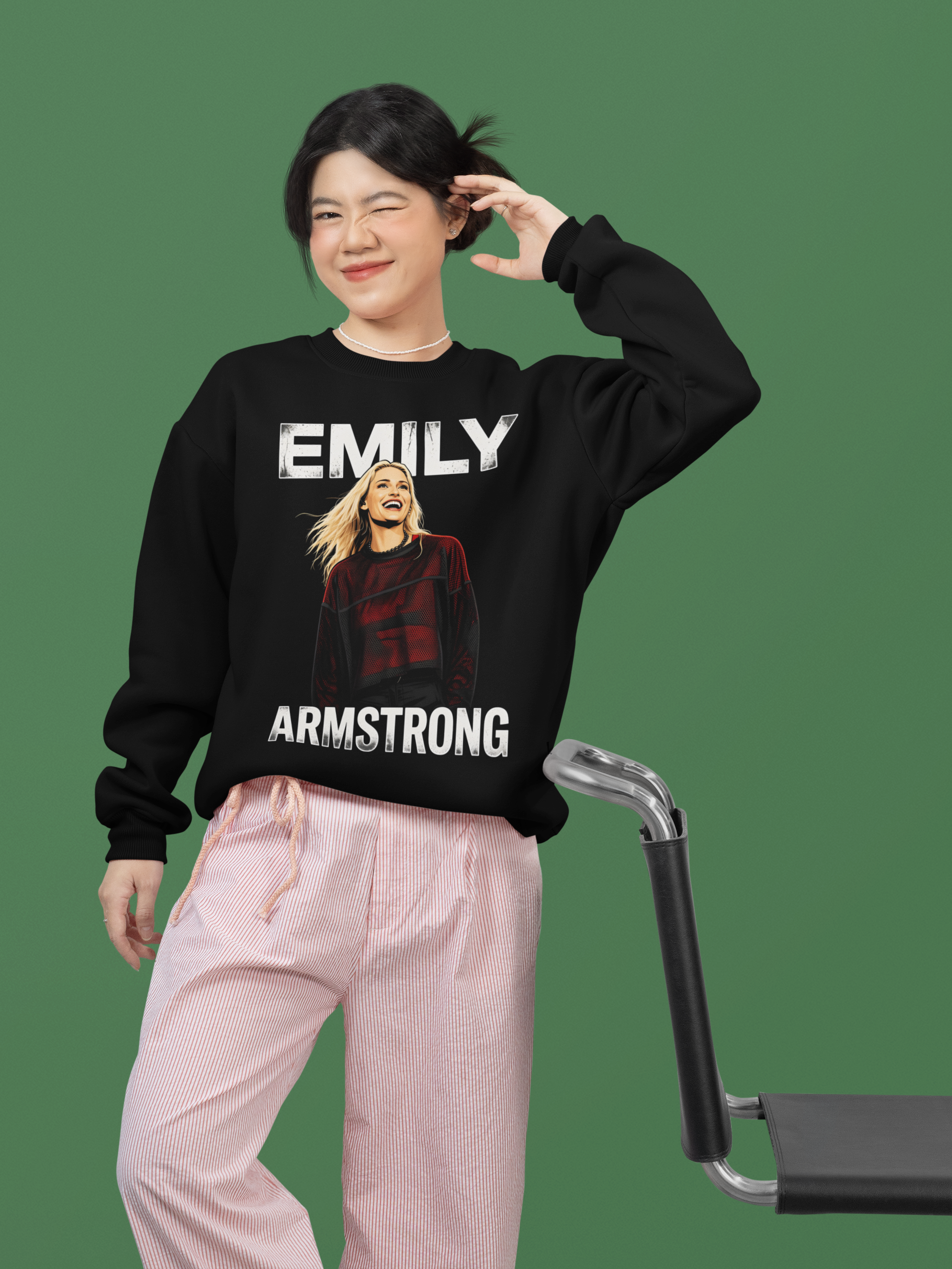Emily Armstrong Cheerful