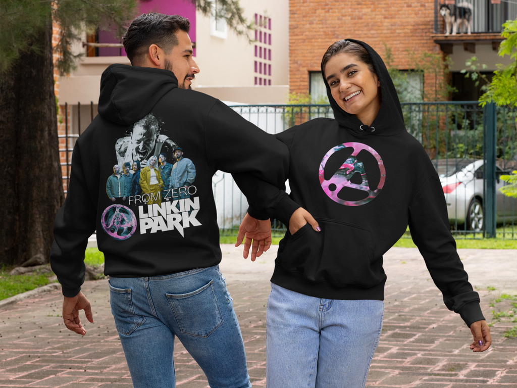 From Zero x Chester Tribute Linkin Park Black Hoodie