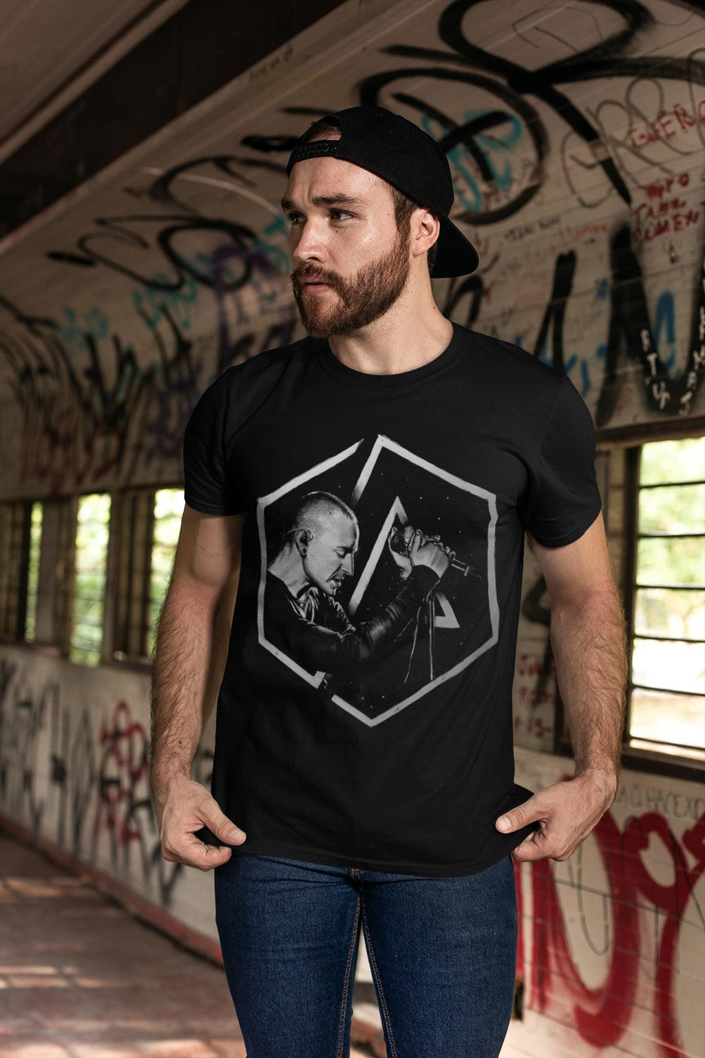 Chester Bennington LP Hexagonal