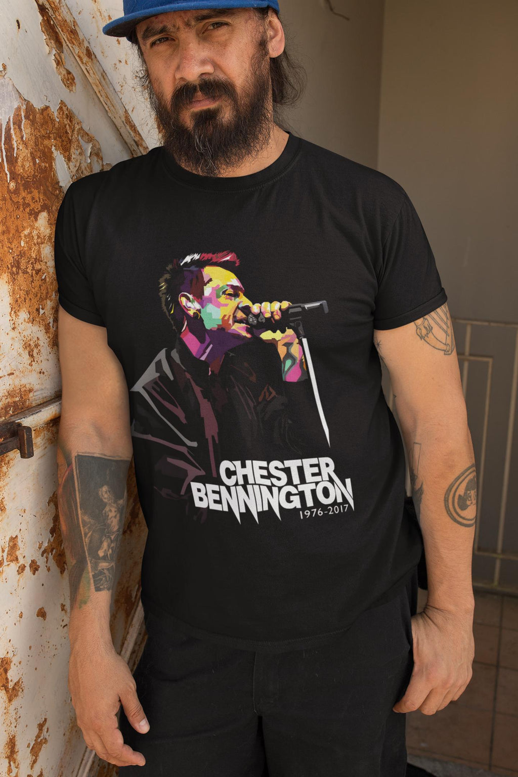 Chester Bennington Emotional Singing Graphic T-Shirt and Sweatshirt
