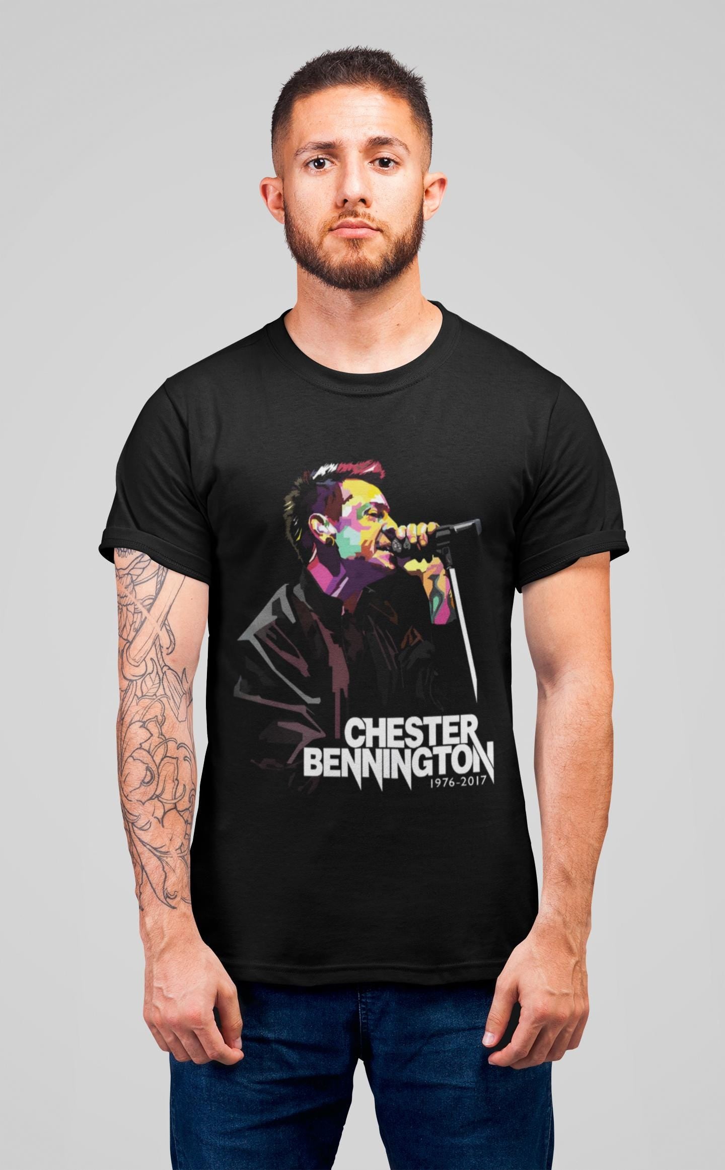 Chester Bennington Emotional Singing Graphic T-Shirt and Sweatshirt