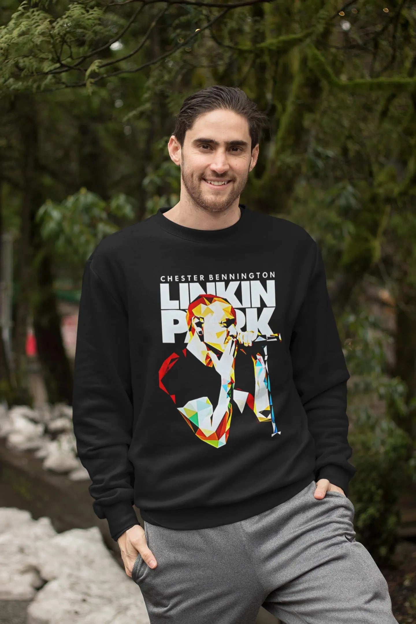 Chester Bennington Flying Kiss