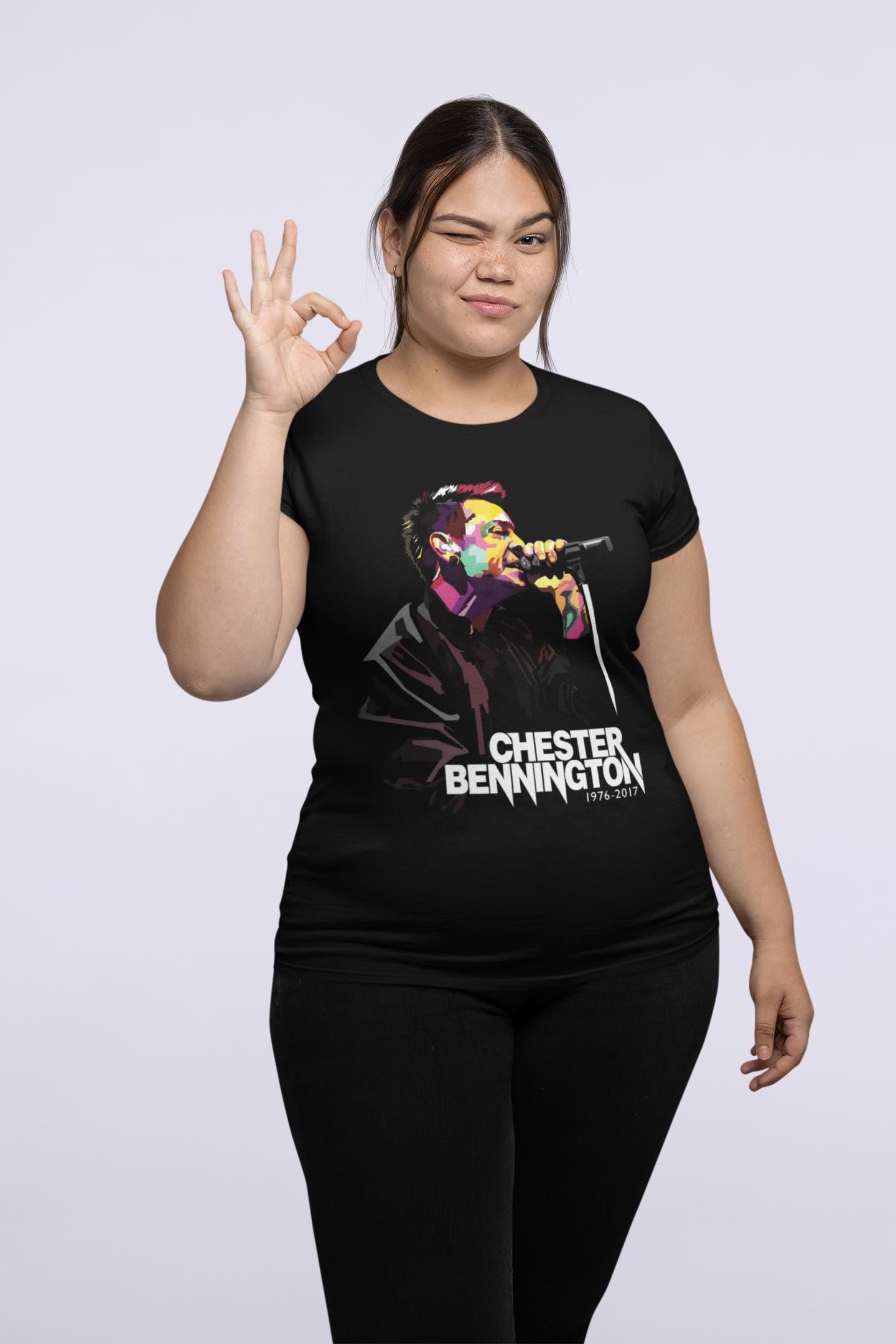 Chester Bennington Emotional Singing Graphic T-Shirt and Sweatshirt