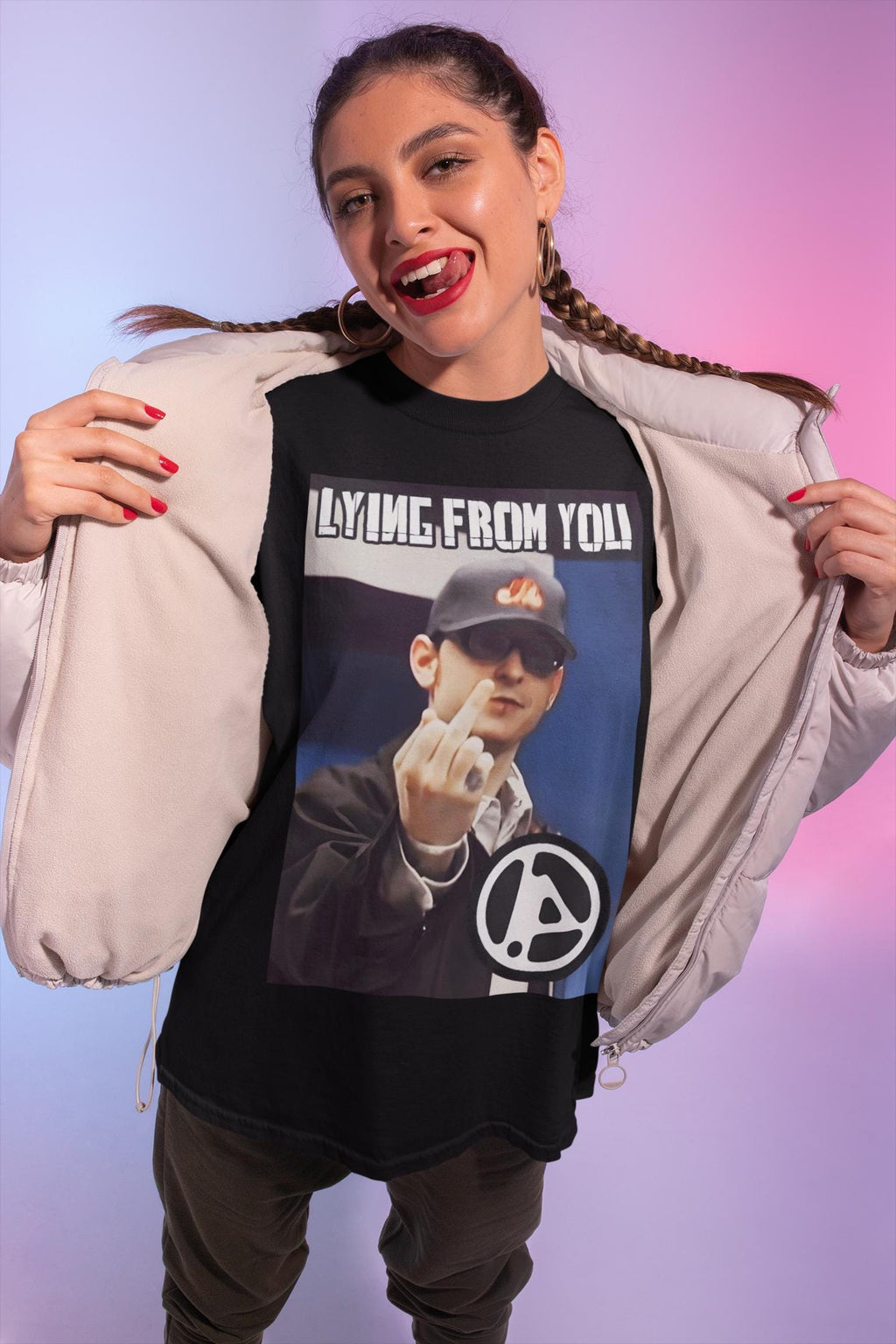 Chester Bennington "Lying From You"