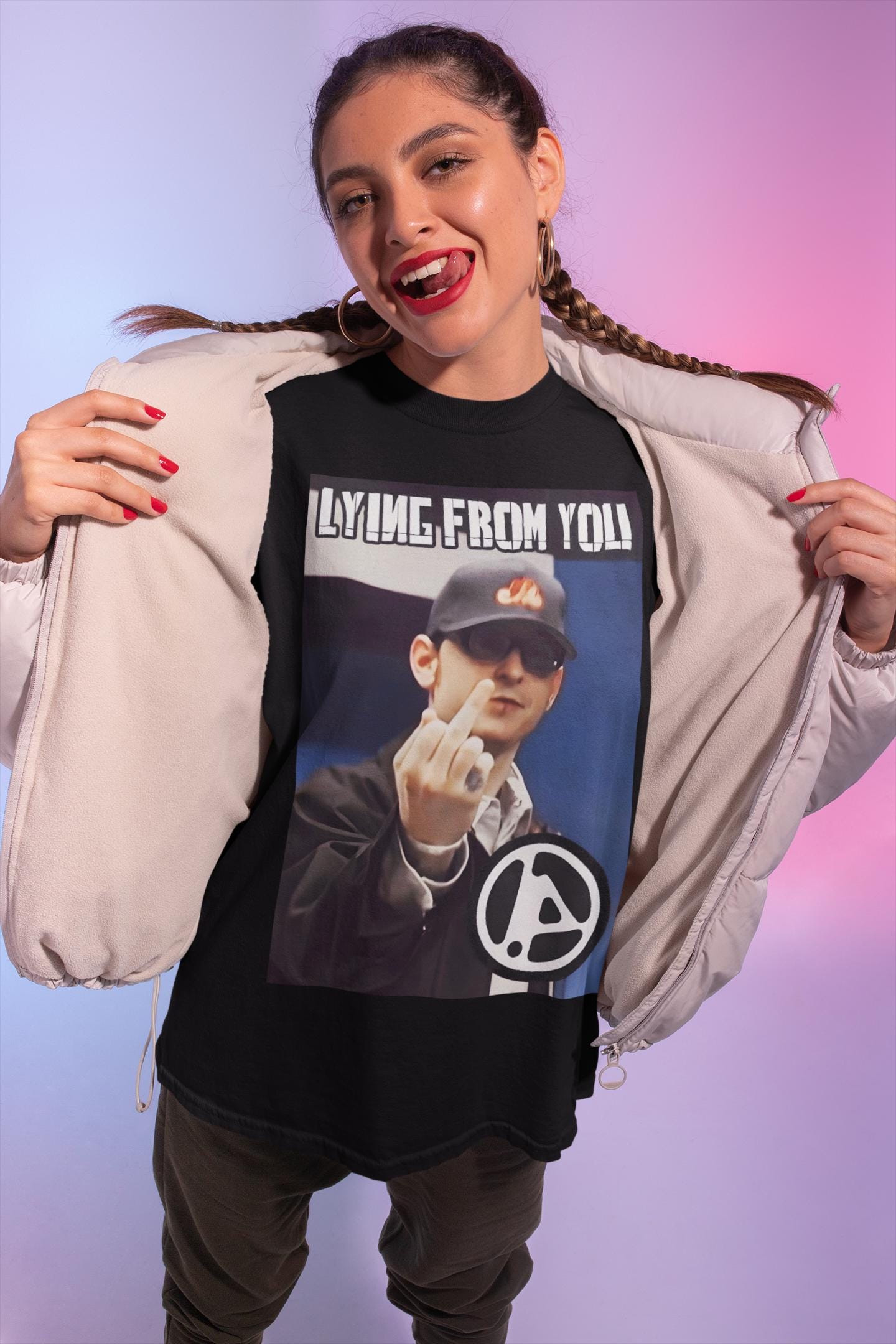 Chester Bennington "Lying From You"