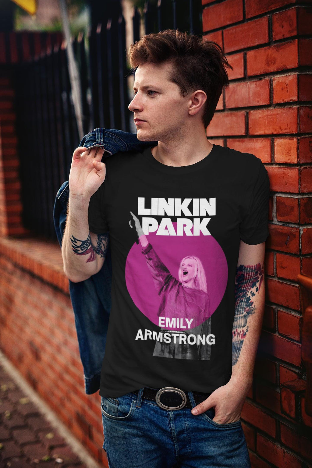 Emily Armstrong Pink Circle 1