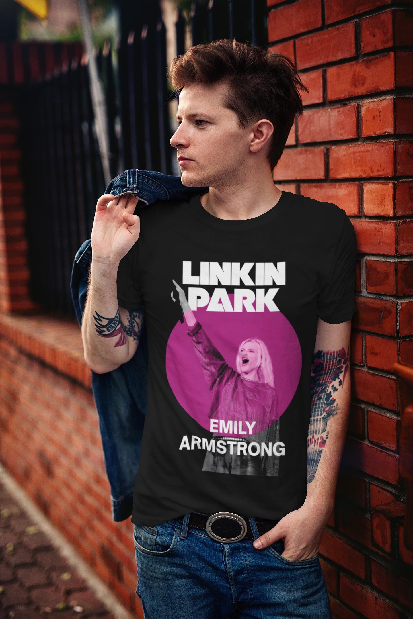 Emily Armstrong Pink Circle 1