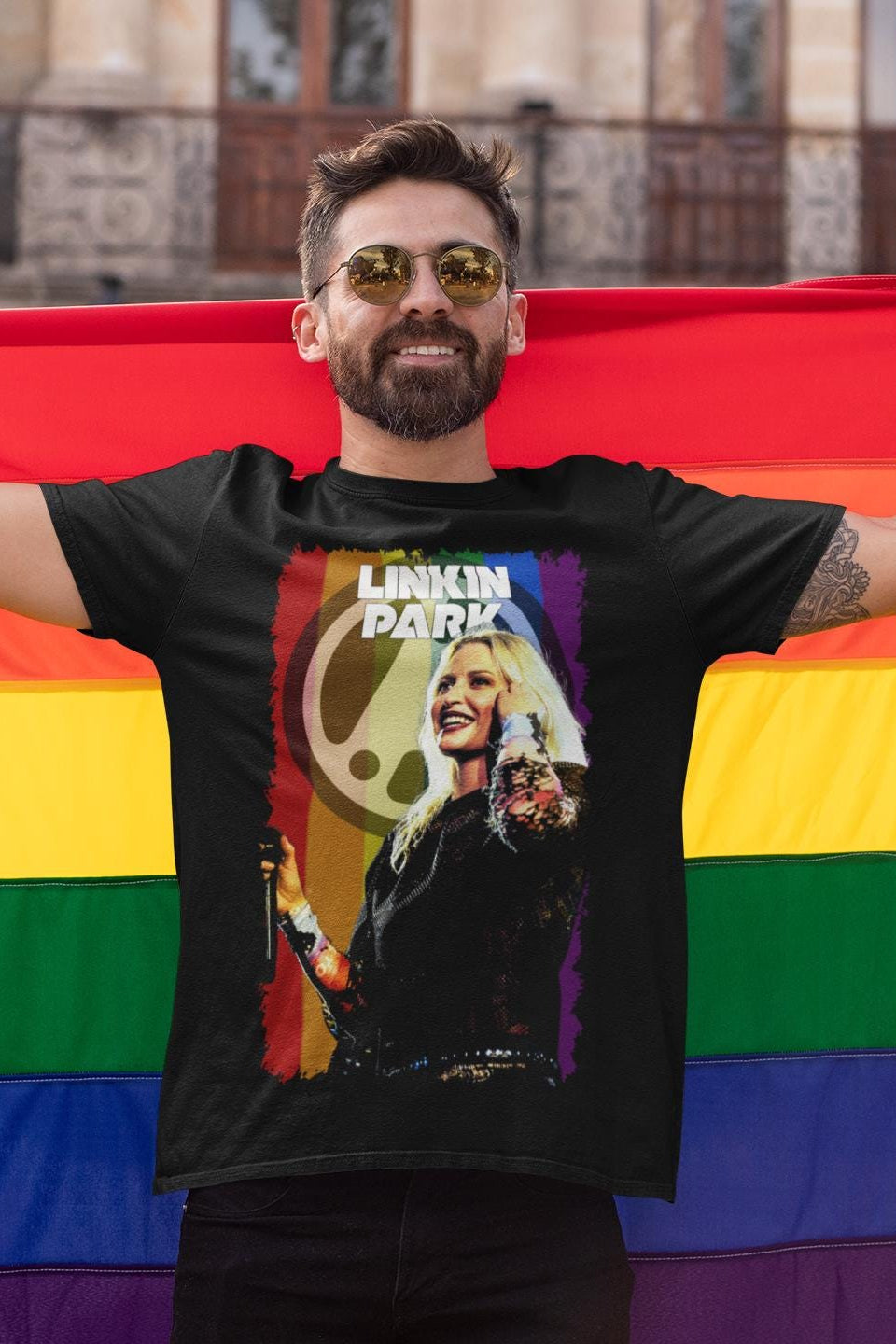 Emily Armstrong Pride Flag