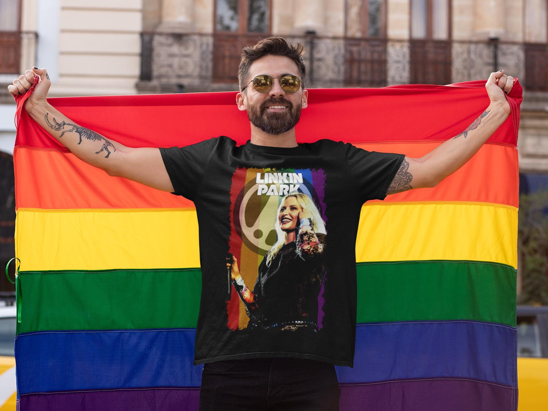 Emily Armstrong Pride Flag