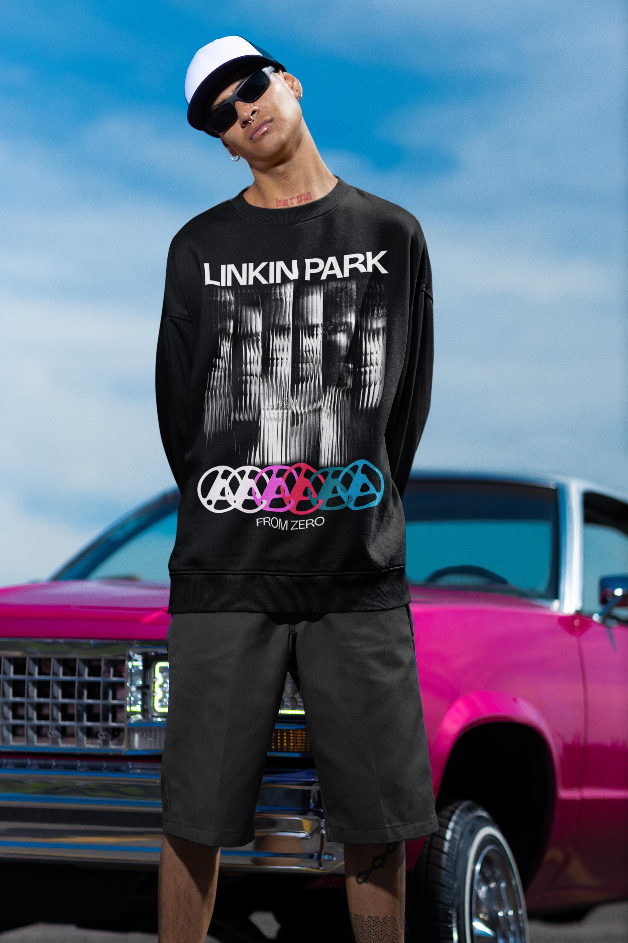 Linkin Park 2024 Colorful FZ Logos