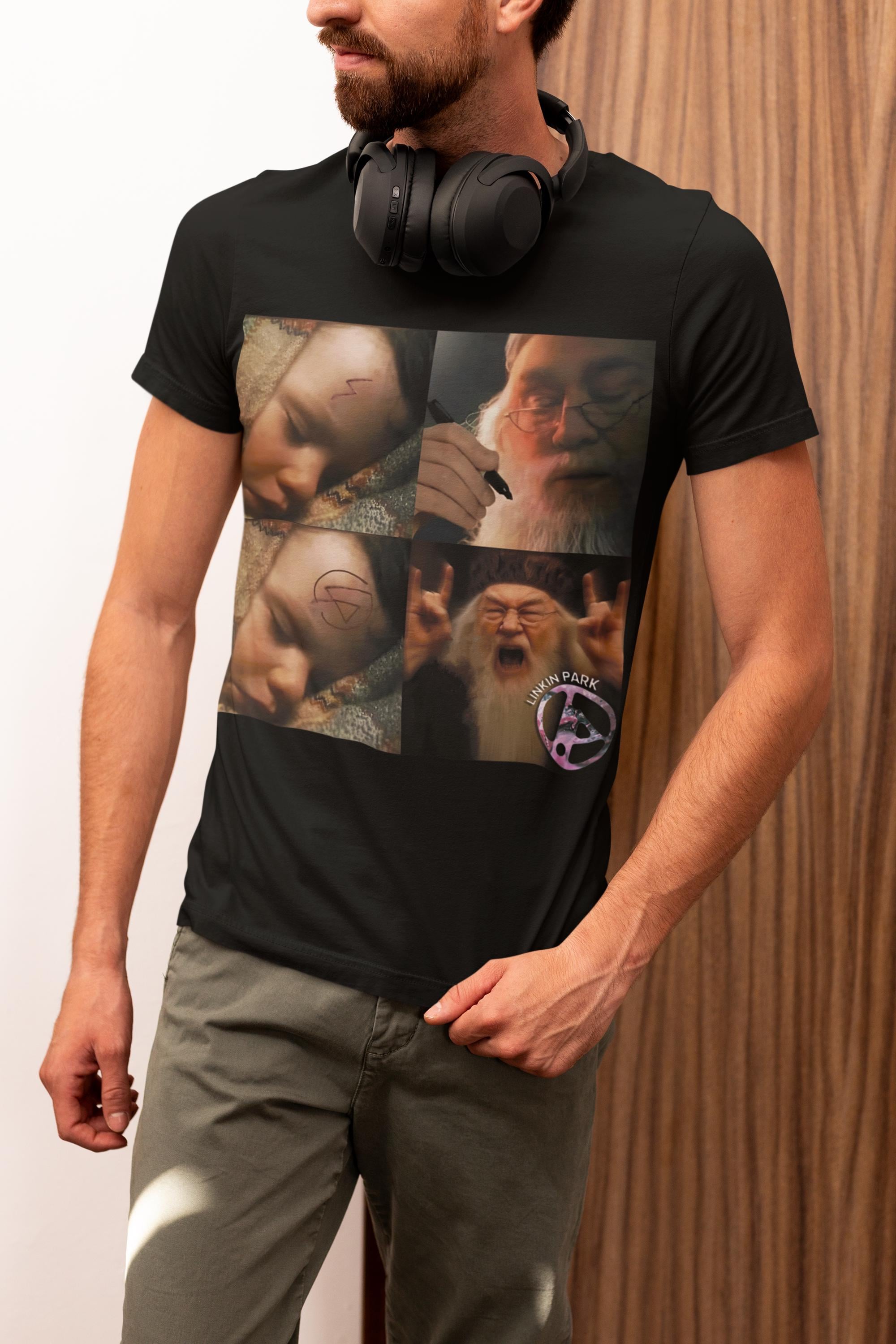 Dumbledore x Linkin Park Meme For Harry Potter Fans