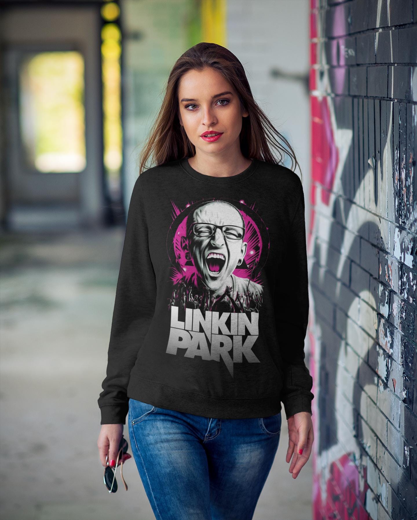 Chester Bennington Pink Scream