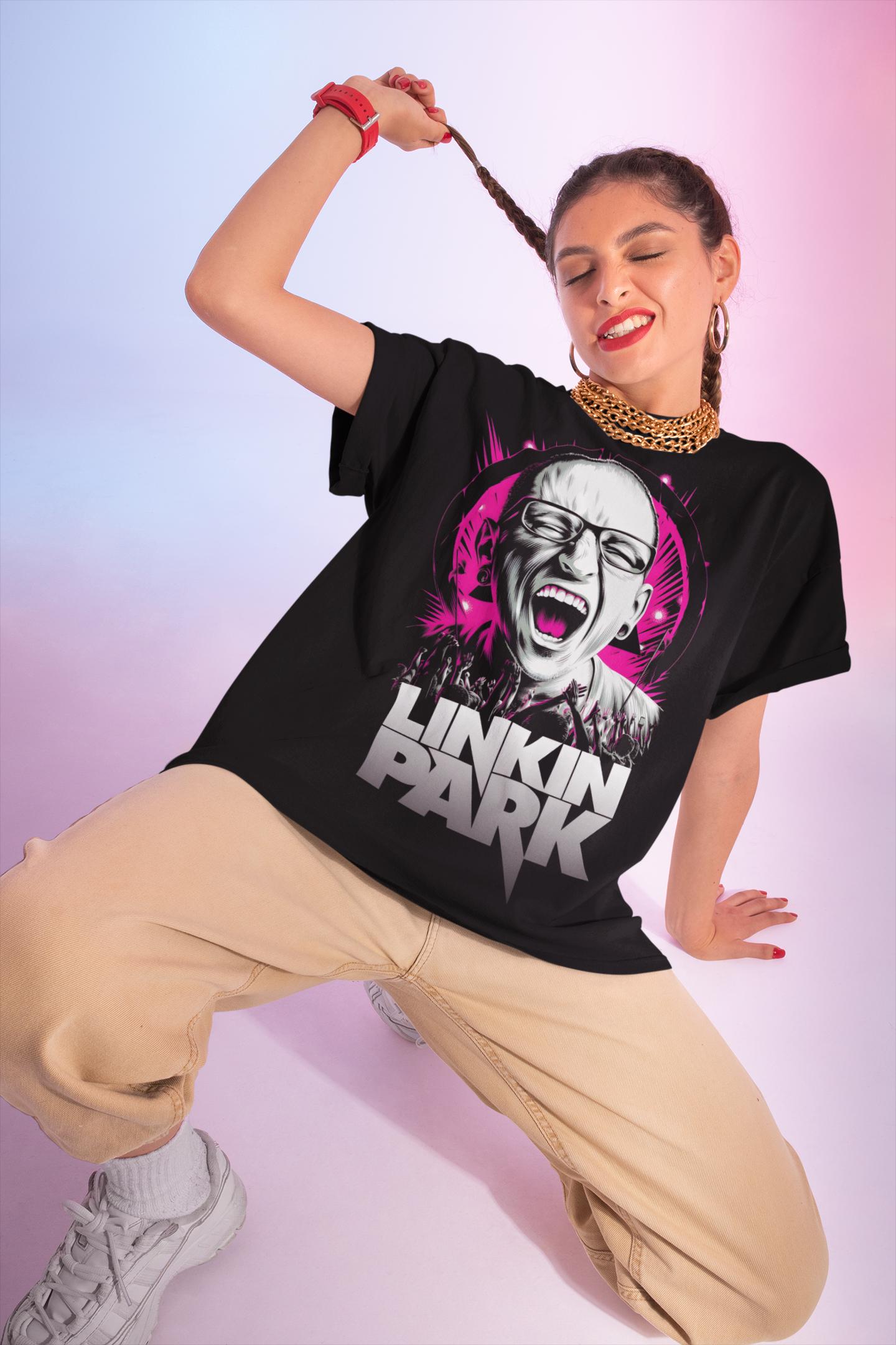 Chester Bennington Pink Scream