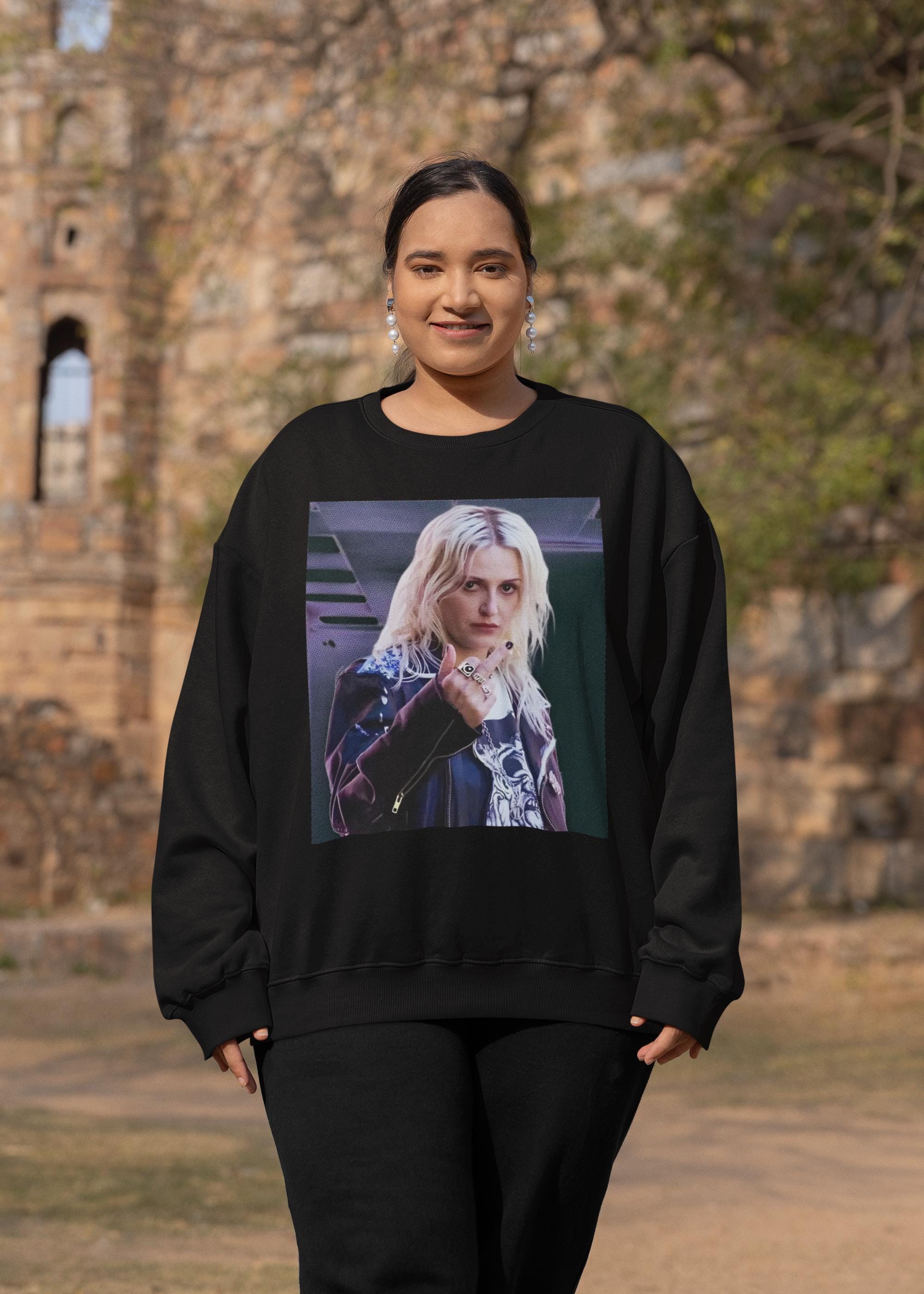 Emily Armstrong Middle Finger Portrait