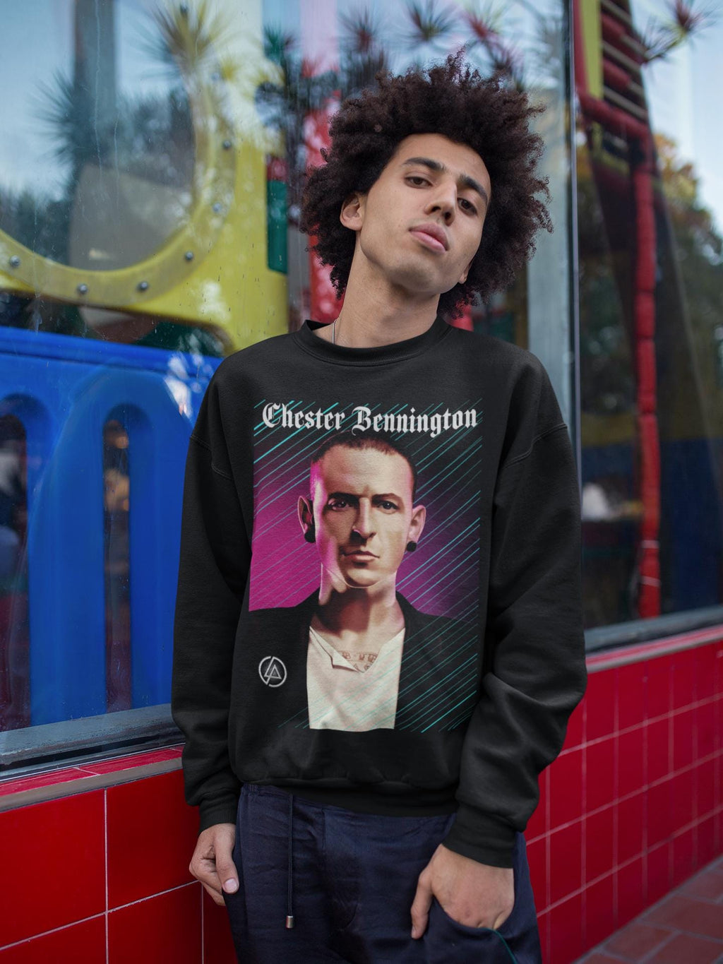 Chester Bennington Serious Portrait