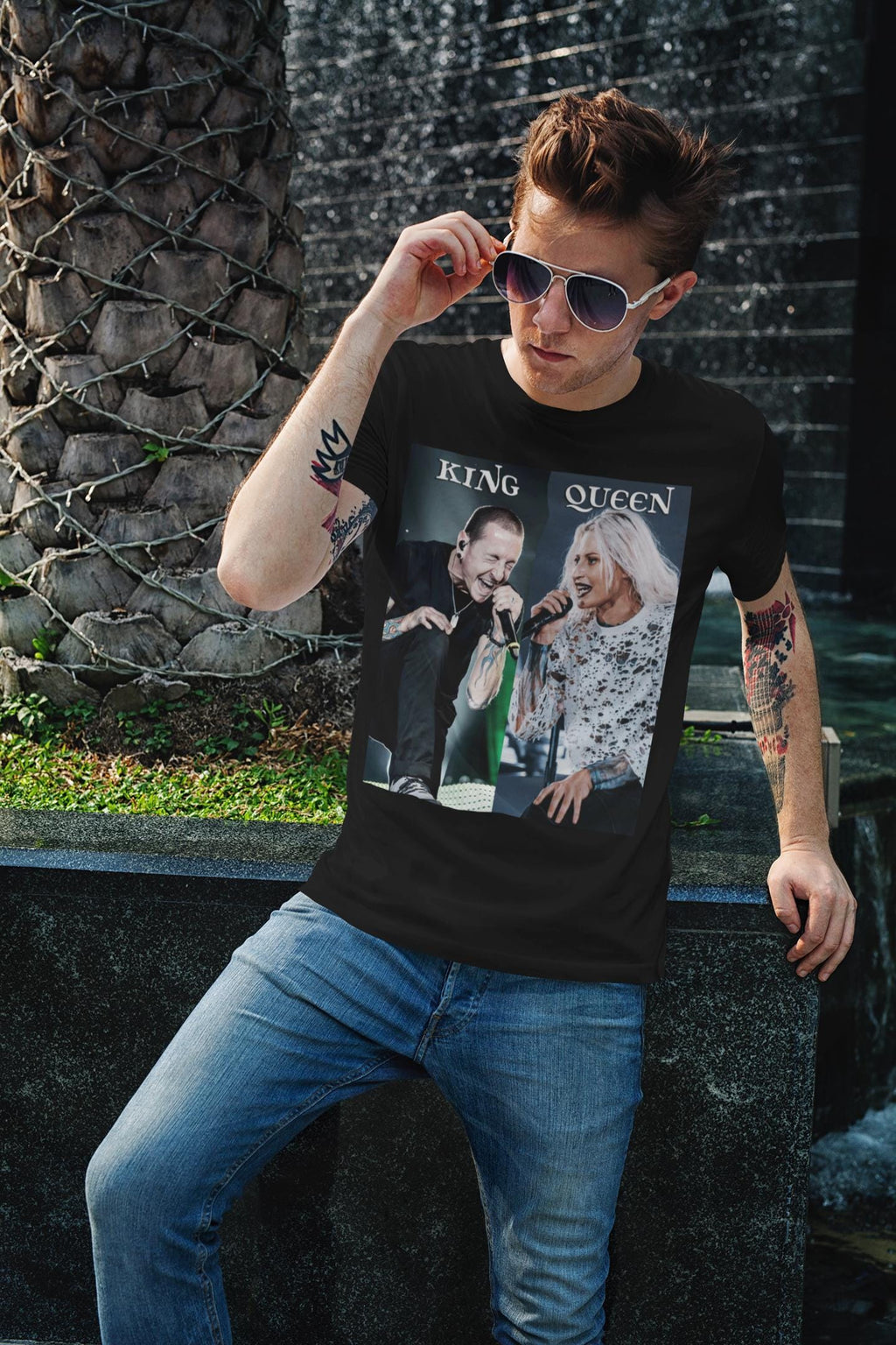 Chester Bennington KING x Emily Armstrong QUEEN