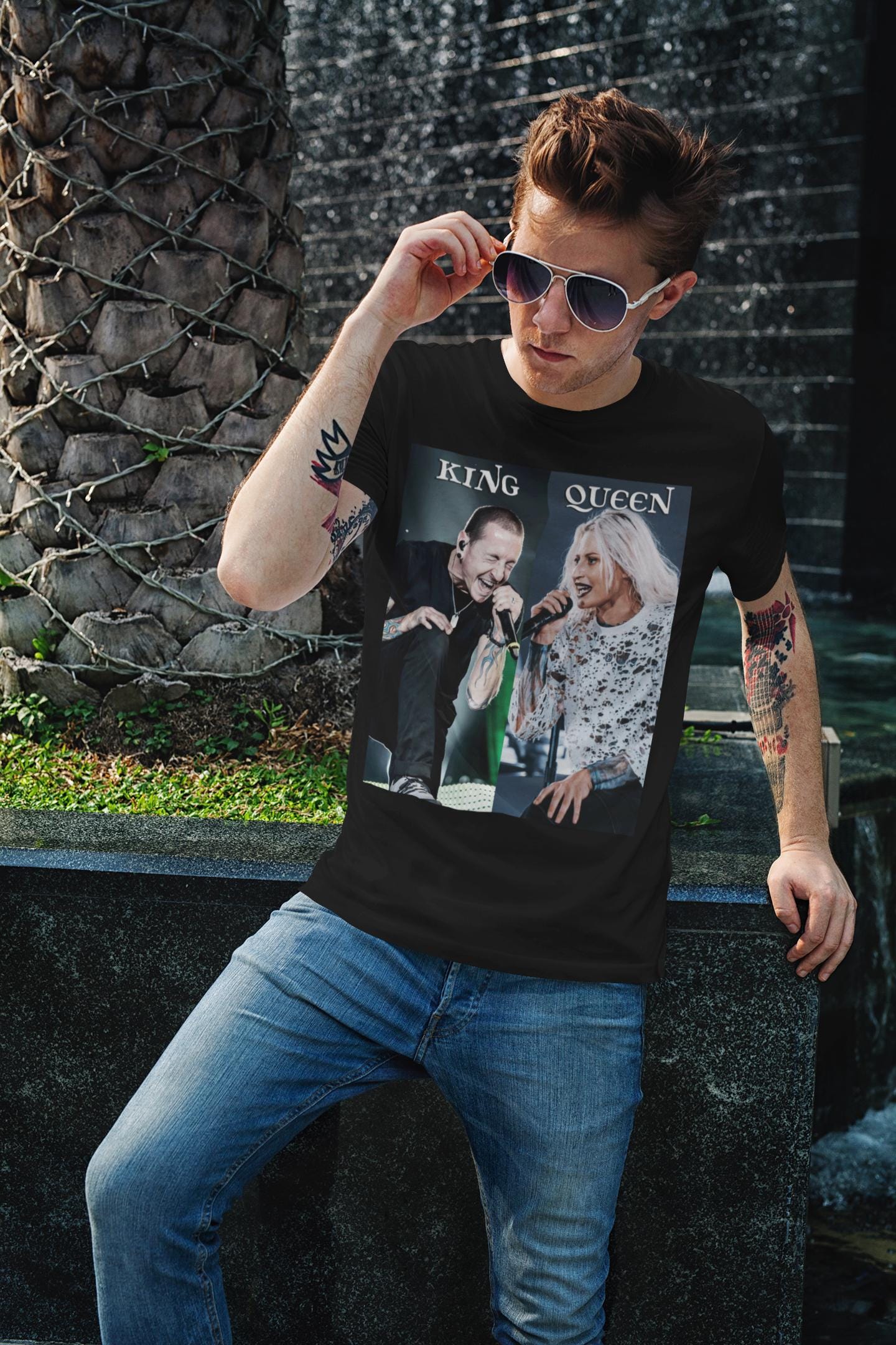 Chester Bennington KING x Emily Armstrong QUEEN