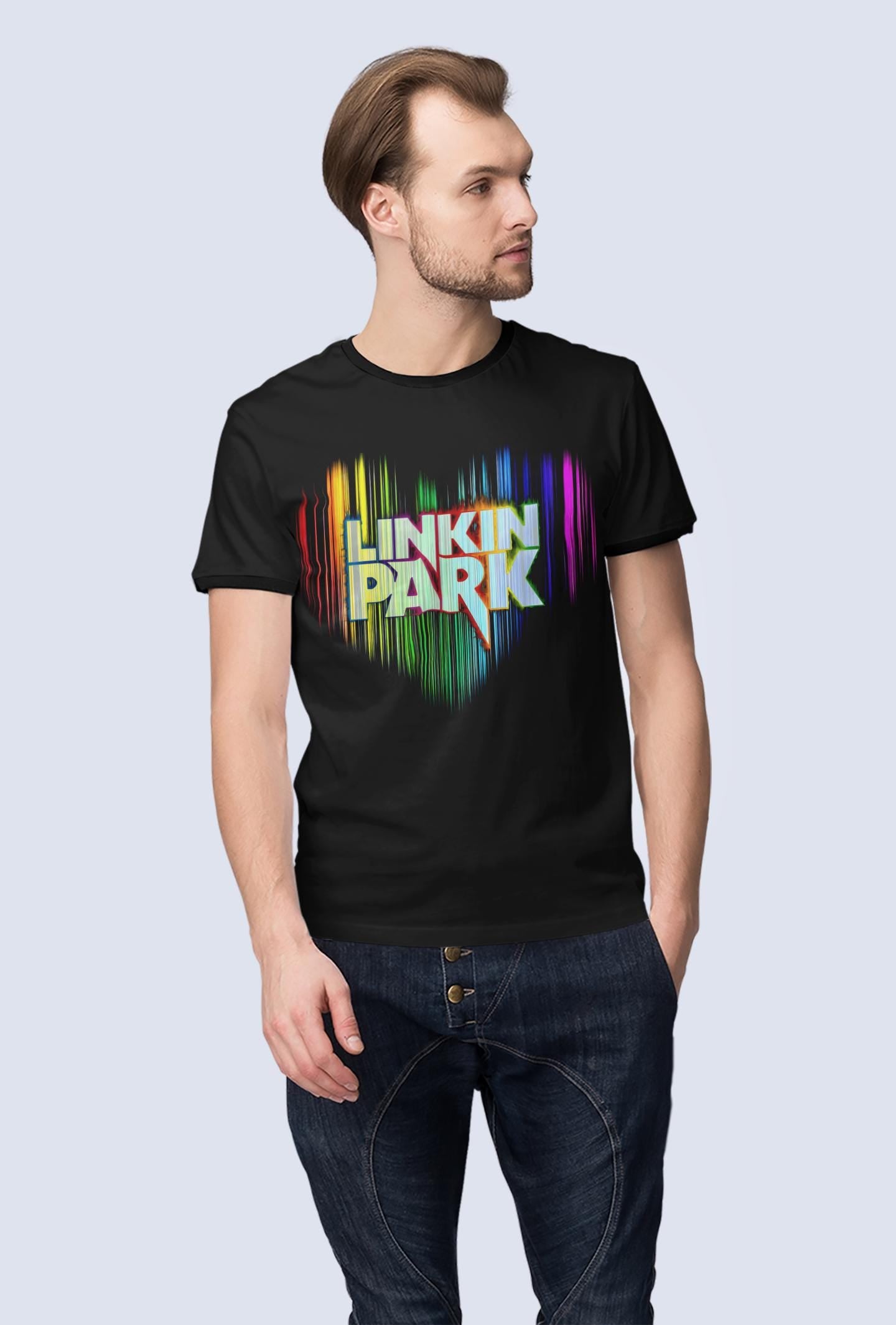 Linkin Park Rainbow Heart Logo