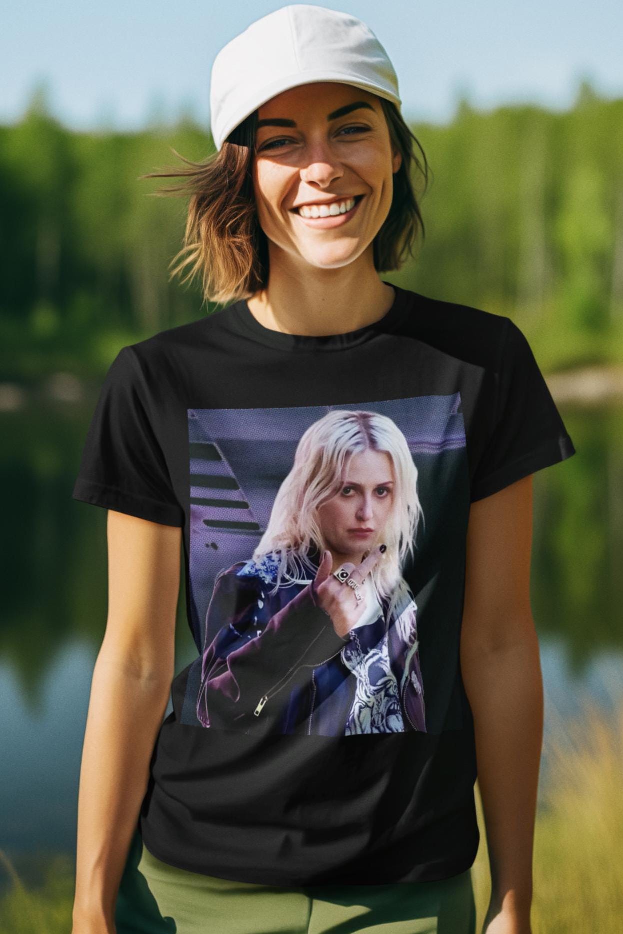 Emily Armstrong Middle Finger Portrait