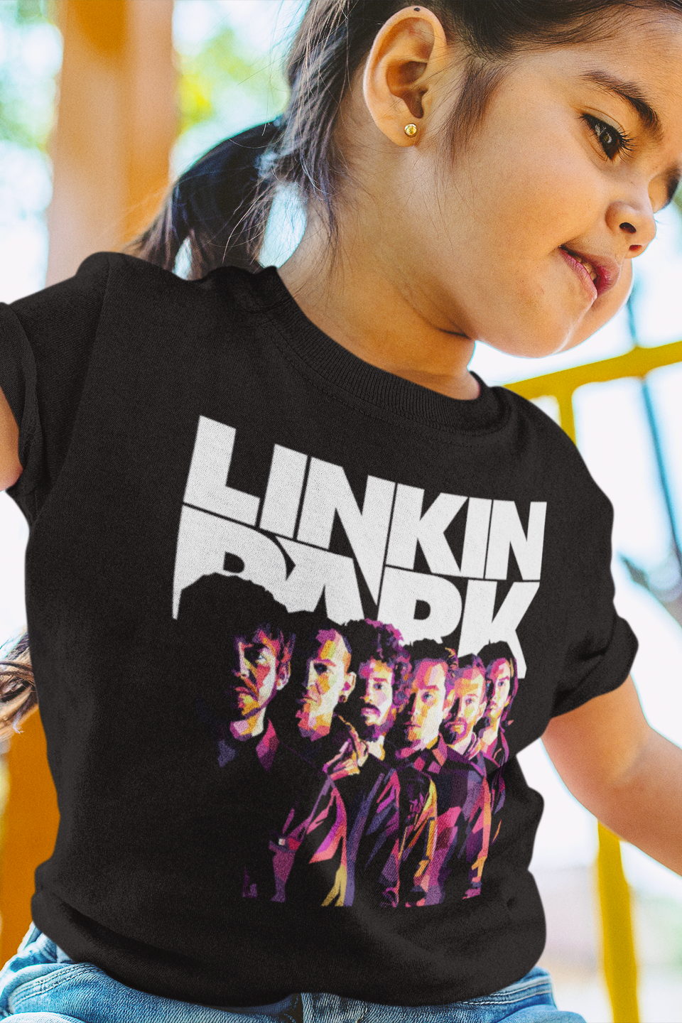 (Kids) Vintage 2007 LP Band Members T-shirt