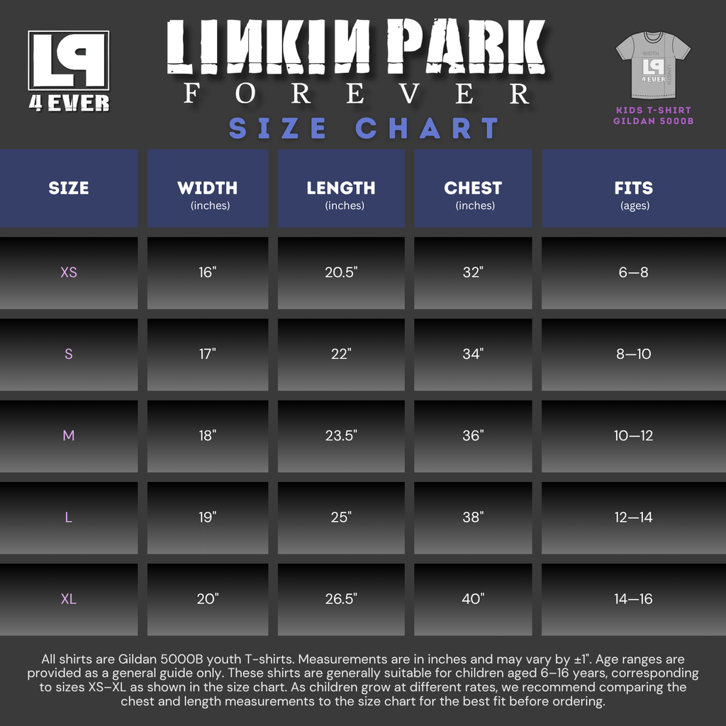 (Kids) From Zero Logo Linkin Park Tee