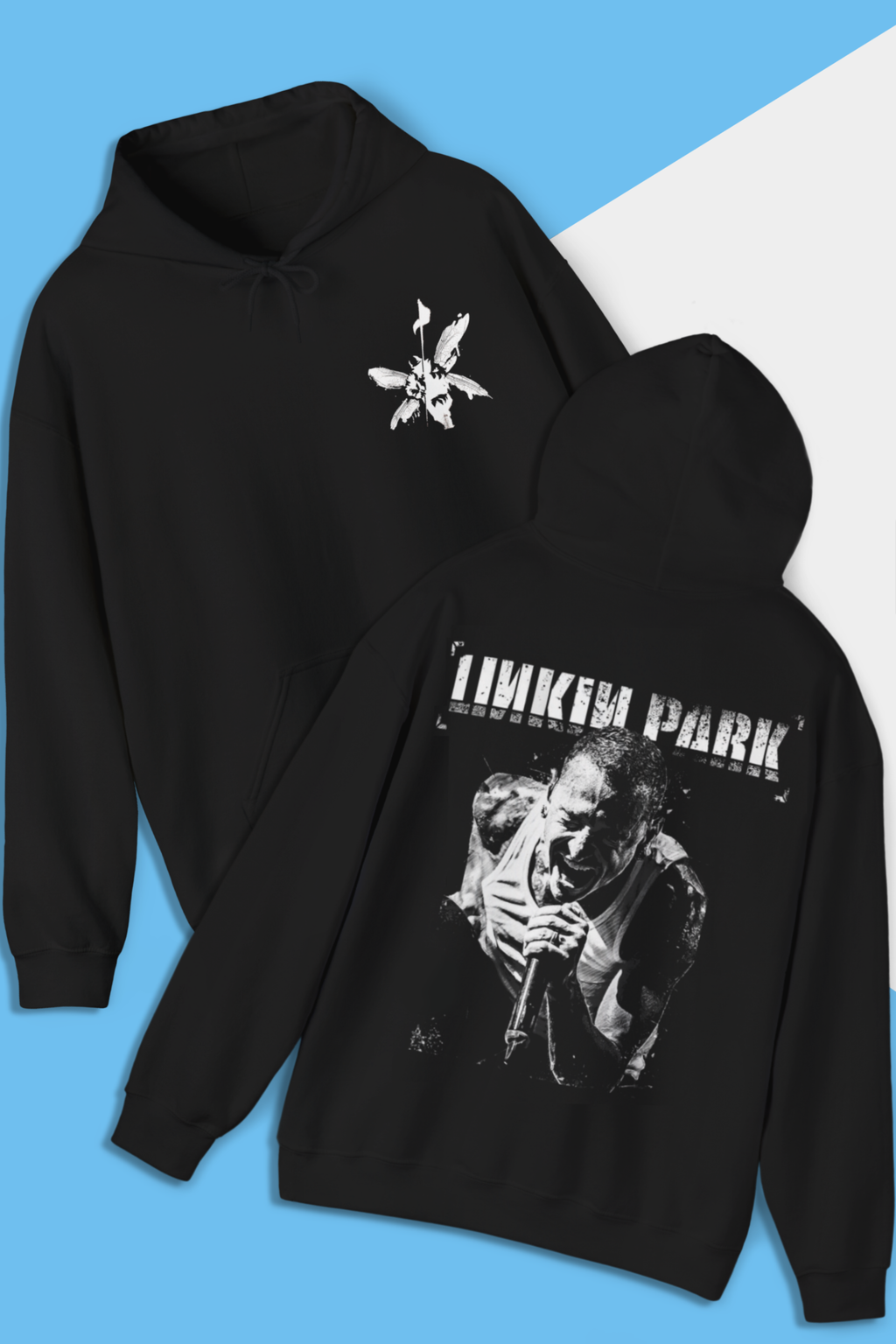 Chester x HT x Linkin Park Black Hoodie
