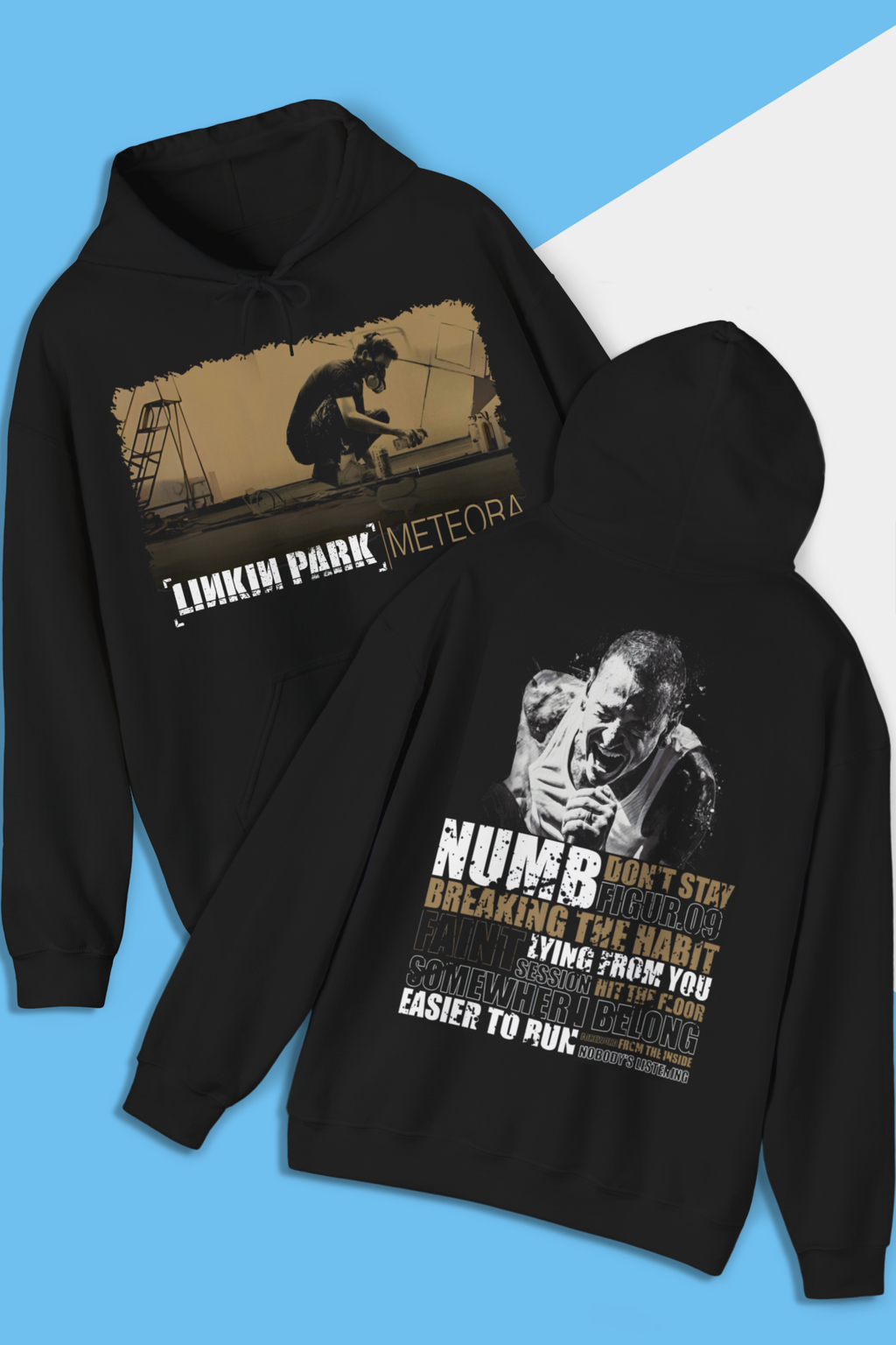 Meteora x Chester Bennington Linkin Park Tribute Black Hoodie