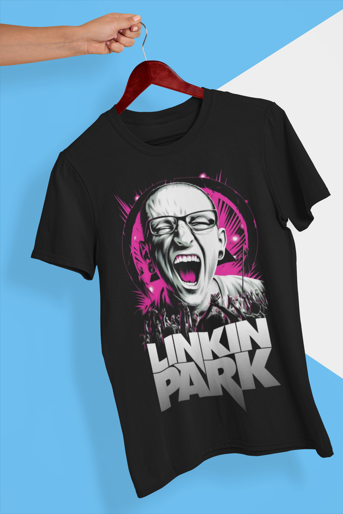 Chester Bennington Grito Rosa