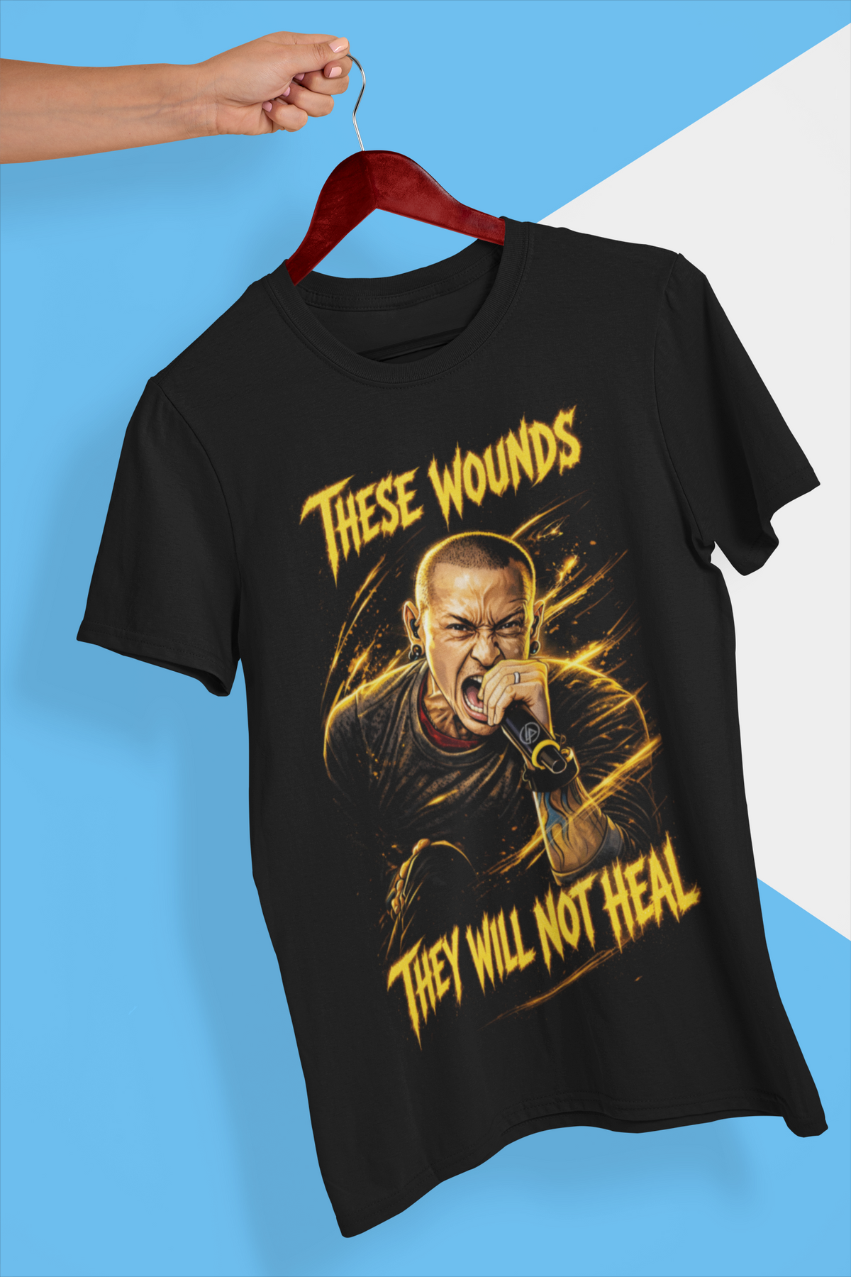 Chester Crawling "These Wounds Will Not Heal"