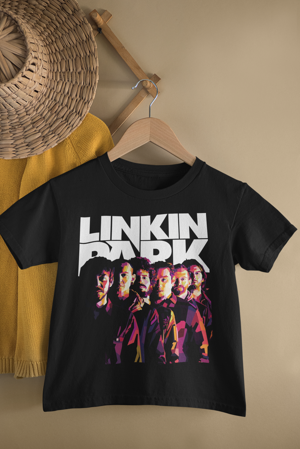 (Kids) Vintage 2007 LP Band Members T-shirt