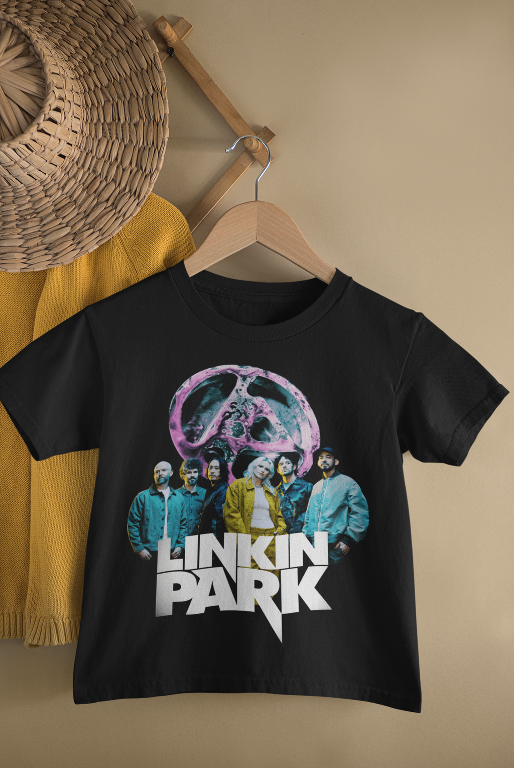 (Kids) FZ Logo Linkin Park Band Members Tee