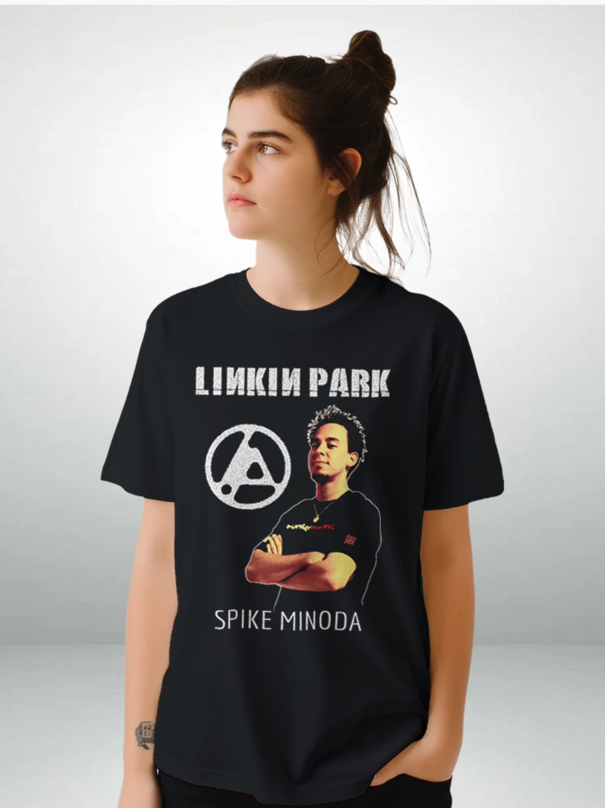 Spike Minoda Mike Shinoda + From Zero Logo T-shirt