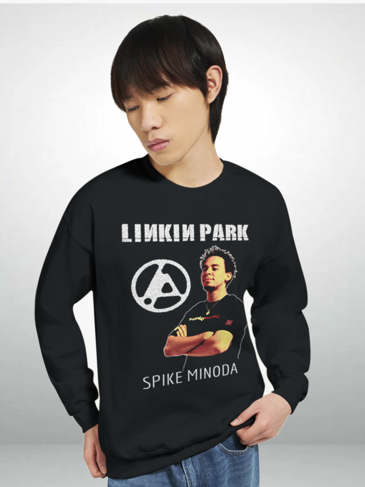Spike Minoda Mike Shinoda + From Zero Logo T-shirt