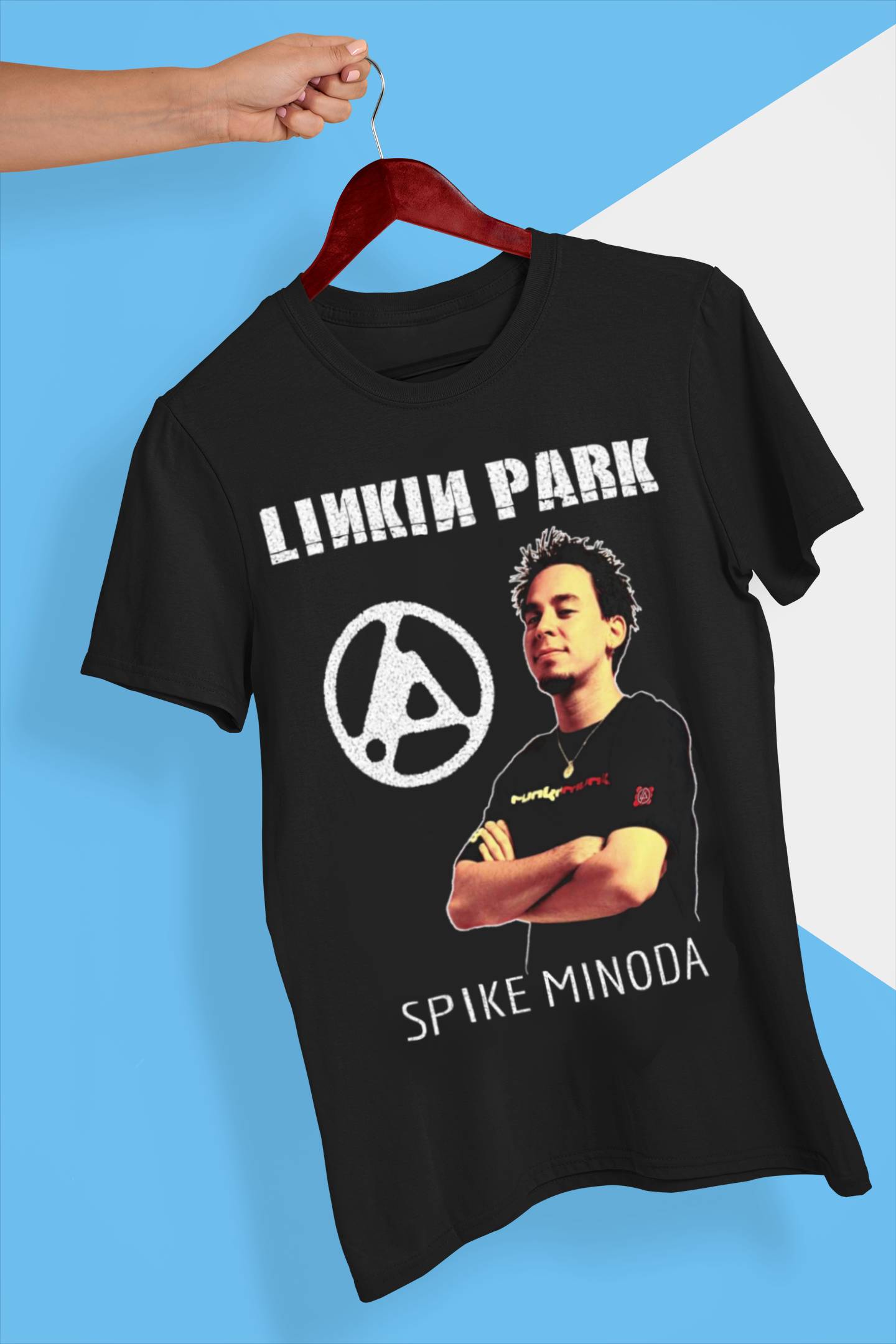 Spike Minoda Mike Shinoda + From Zero Logo T-shirt