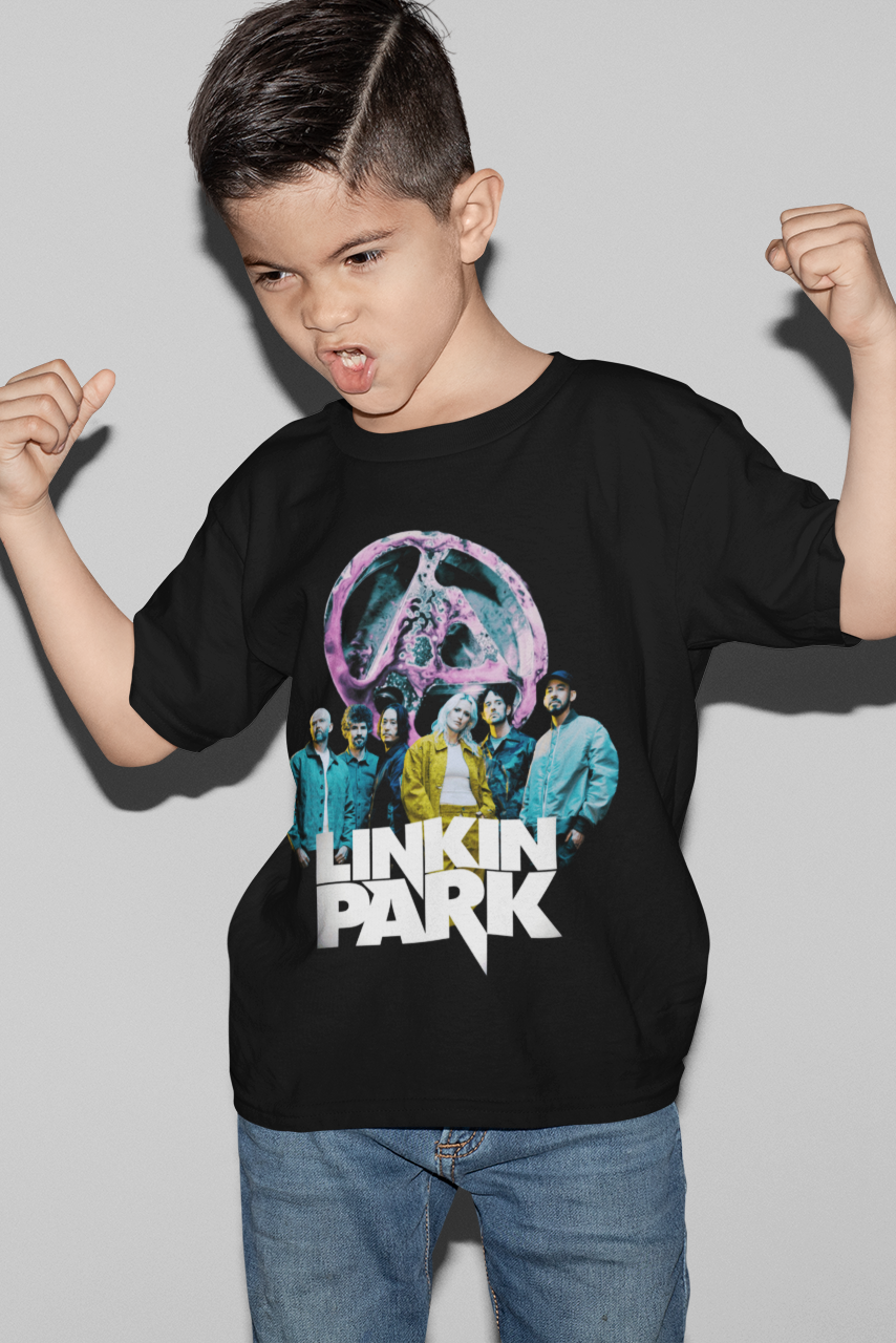 (Kids) FZ Logo Linkin Park Band Members Tee
